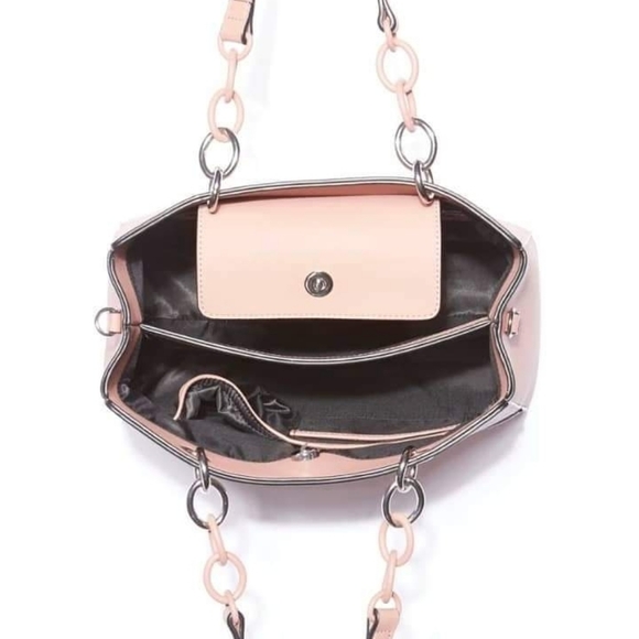 🔥Guess Madsen Logo Satchel With New Wallet Shoulder /Cross body bag - Picture 5 of 15